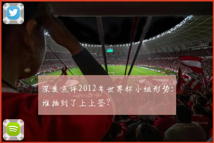 深度点评2012年世界杯小组形势：谁抽到了上上签？