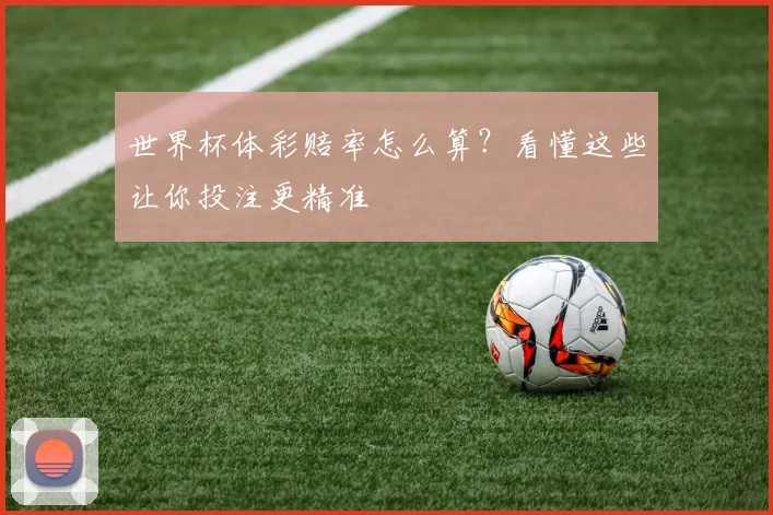 世界杯体彩赔率怎么算？看懂这些让你投注更精准